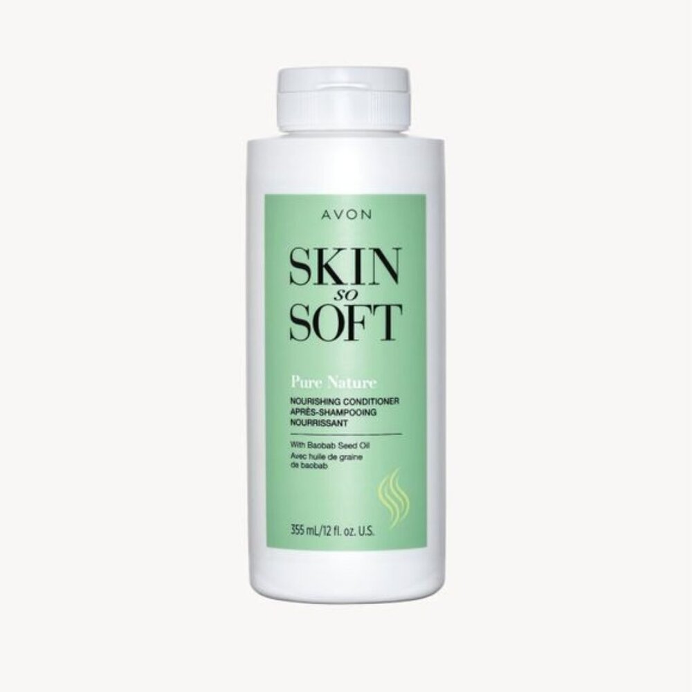 Avon Skin so soft Pure nature Nourishing Conditioner for Hair - 12 oz